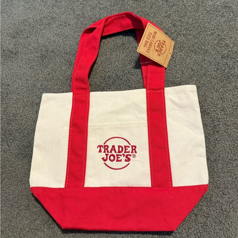 Trader Joe’s Red MINI Tote Bag